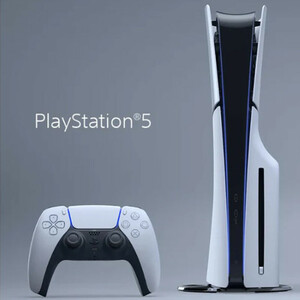 کنسول بازی سونی مدل PlayStation 5 Slim ظرفیت یک ترابایت ریجن 2016A اروپا به همراه دسته اضافی و پایه شارژر و هدست Elite