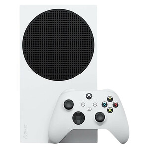 کنسول بازی مایکروسافت مدل XBOX SERIES S ظرفیت 512 گیگابایت به همراه کارت طلایی نصب بازی