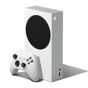 کنسول بازی مایکروسافت مدل XBOX SERIES S ظرفیت 512 گیگابایت به همراه کارت طلایی نصب بازی