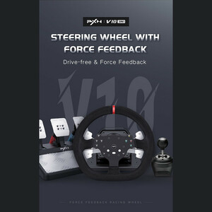 گجت دسته فرمان بازی پی ایکس ان مدل V10