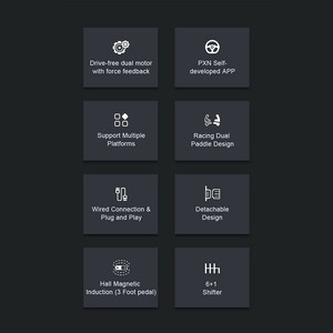 گجت دسته فرمان بازی پی ایکس ان مدل V10