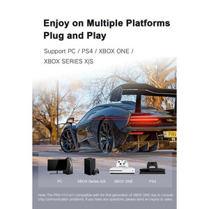 گجت دسته فرمان بازی پی ایکس ان مدل V10