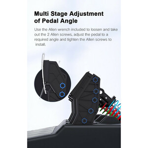 گجت دسته فرمان بازی پی ایکس ان مدل V10