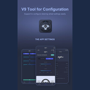 گجت دسته فرمان بازی پی ایکس ان  مدل V9