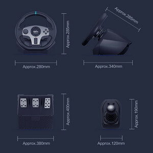 گجت دسته فرمان بازی پی ایکس ان  مدل V9