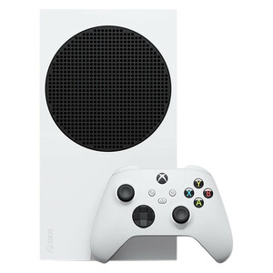کنسول بازی مایکروسافت مدل Xbox Series S ظرفیت 512 گیگابایت به همراه دسته اضافی و کارت طلایی نصب بازی