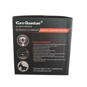 فرمان بازی یورو کوانتم مدل E-Q-RACING WHEEL مناسب برای PS4-XBOXONES-PC-PS3-SWITCH