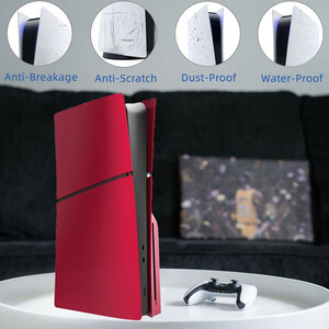 فیس پلیت پلی استیشن 5 سونی مدل Slim Volcanic Red