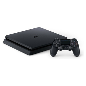 کنسول بازی سونی مدل Playstation 4 Slim ریجن 3 سری CUH-2218B ظرفیت 1 ترابایت به همراه کارت نصب 20 عدد بازی