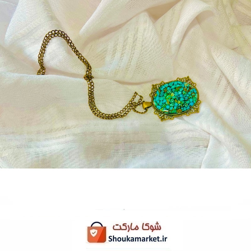 گردنبند فیروزه کوبی کد BHF