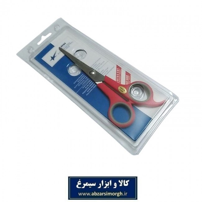 قیچی آرایشی  یا آرایشگری کات تک دم Savoy ساووی ۱۸ سانت قرمز HGC-002-2