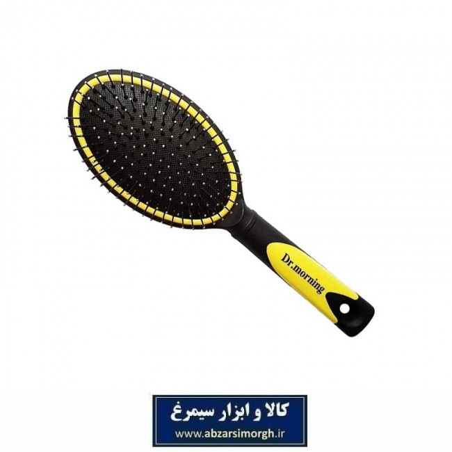 برس مو Dr Morning دکتر مورنینگ مدل بدنه مشکی سوزن فلزی ZBS-019