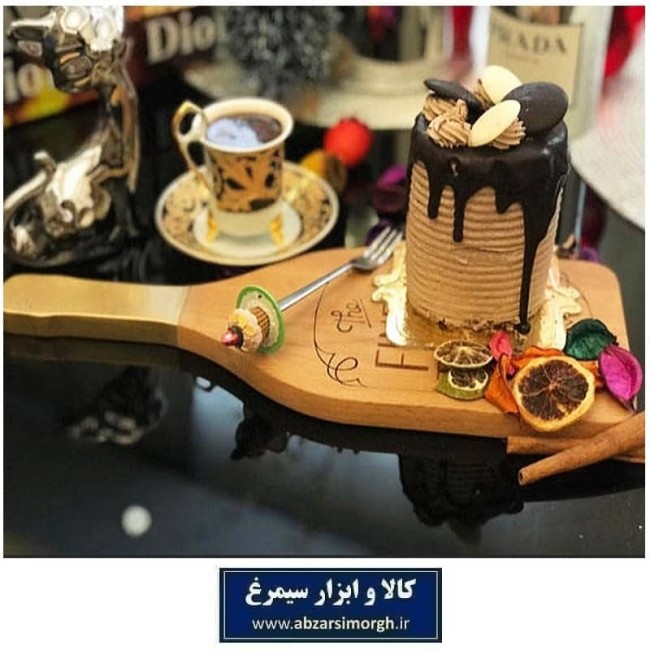 تخته سرو چوبی و آشپرخانه بوهینو مدل Finest things طرح بطری HVD-003