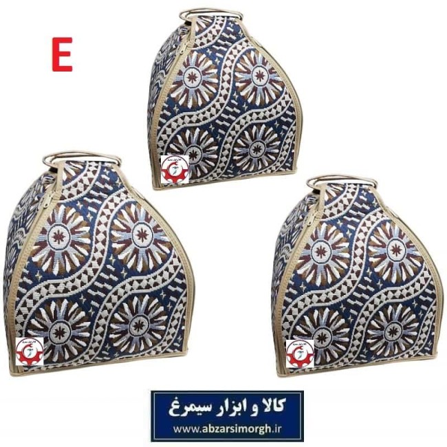 ست کیف و کاور دیگ و قابلمه مدل E طرح سنتی و جاجیم 3 عددی HTZ-018