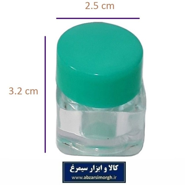 ظرف  و قوطی درب دار کریستال کرم و ژل مکعب 10 گرم فروش تک و تعداد PZJ-012