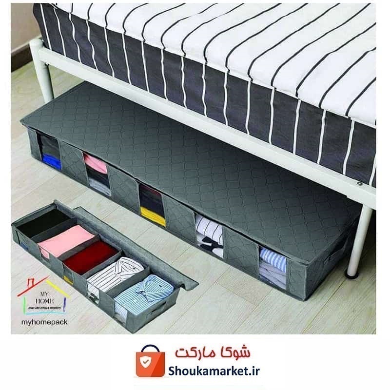 ارگانایزر و نطم دهنده لباس، کیف، کفش و لوازم زیر تختی پنجره دار HCV-044