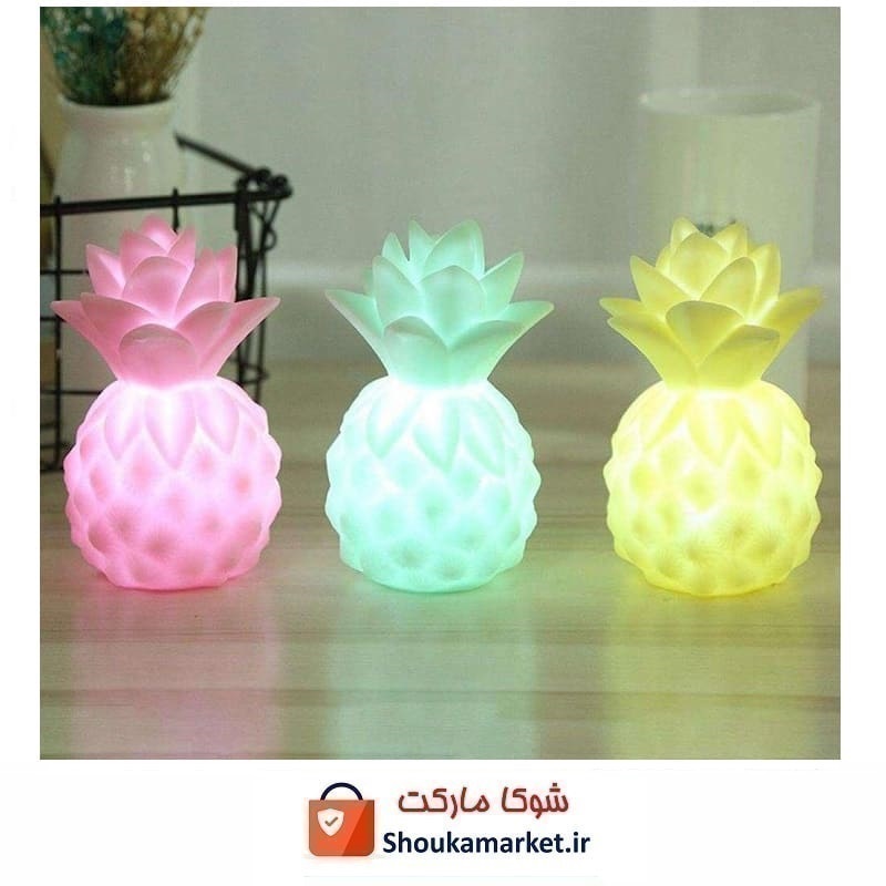 چراغ خواب اتاق کودک طرح آناناس ELU-011