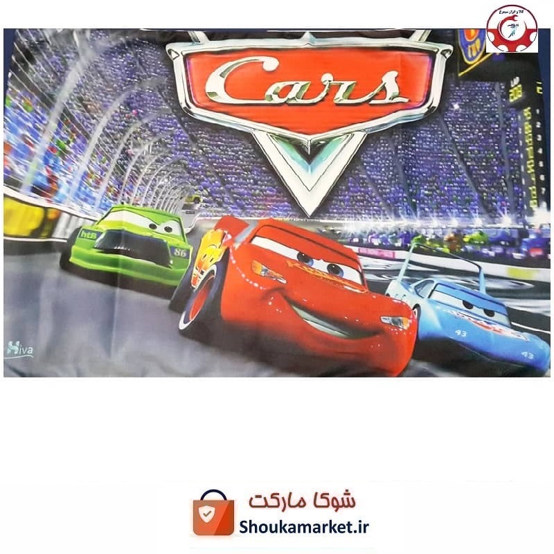 روبالشی عروسکی اتاق و تخت کودک پسرانه کارتونی مک کوئین برند Hiva هیوا HKK-021