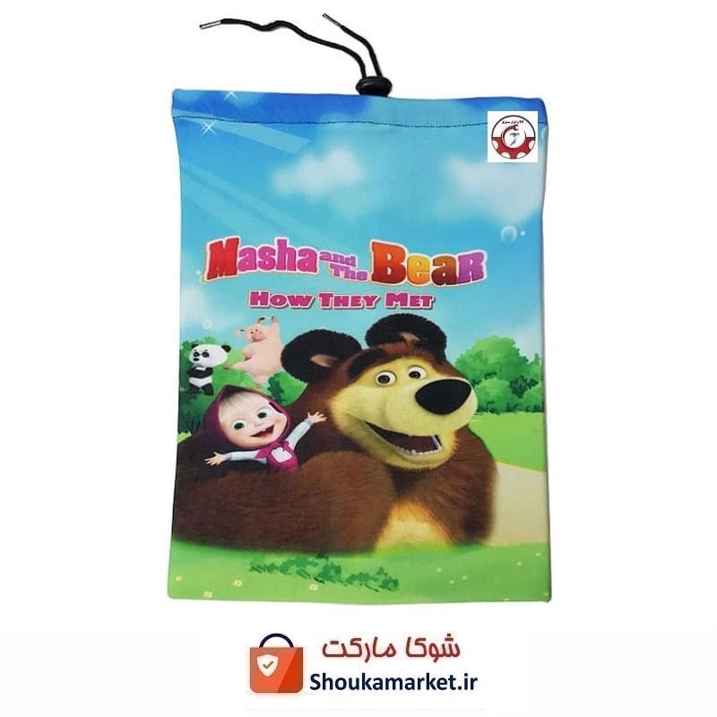 کلاه اسکارف بچه گانه کارتونی ماشا و میشا CKL-011