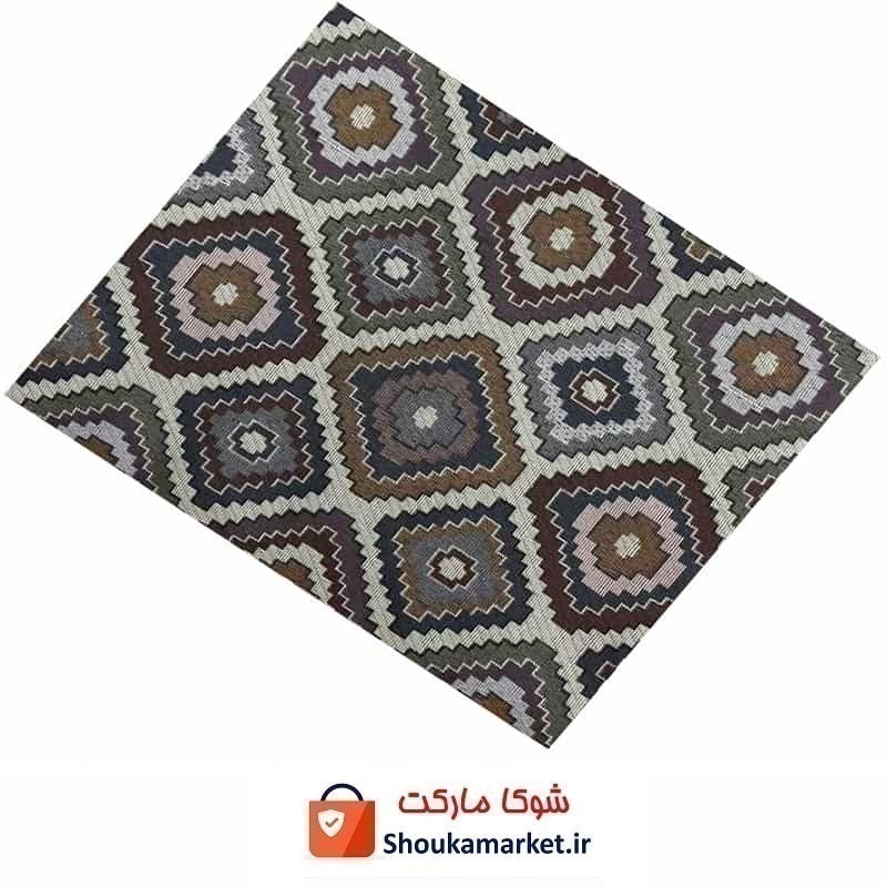 زیر سفره ای پارچه ای طرح سنتی مدل D سایز ۶ نفره HZA-011