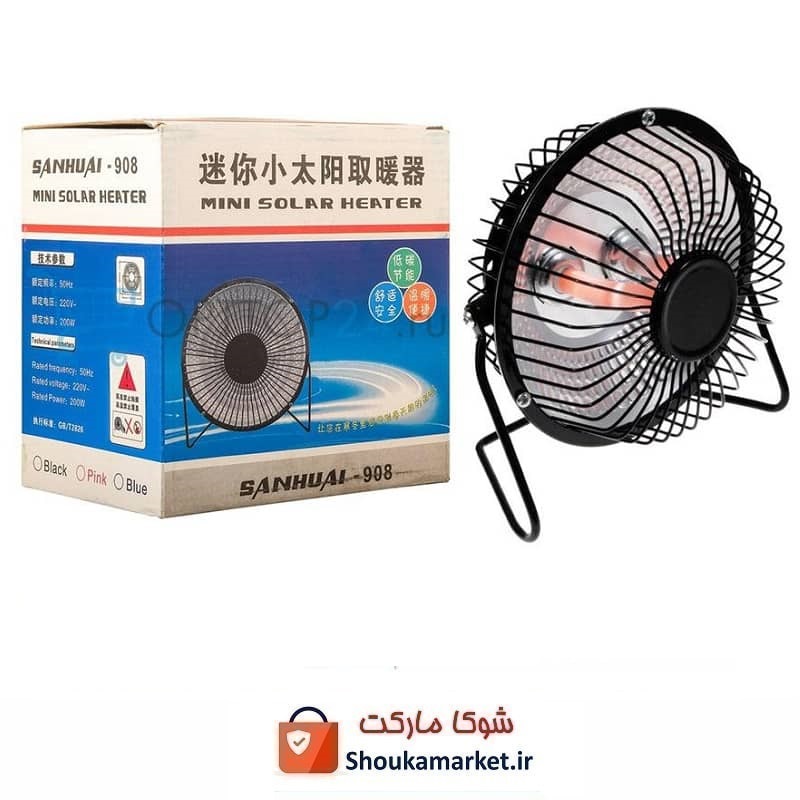 هیتر برقی مینی Sanhuai 908 سانهوایی رومیزی EHT-001