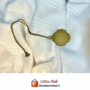 گردنبند برنز خام همراه با زنجیر کد GH
