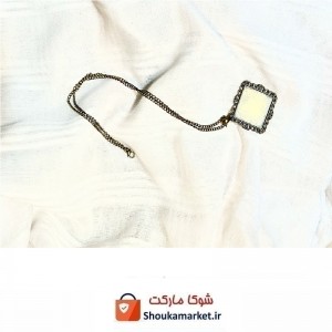 گردنبند برنز خام همراه با زنجیر کد LS