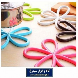 زیر قابلمه طرح گل سیلیکونی نسوز گلین هوم HZG-001