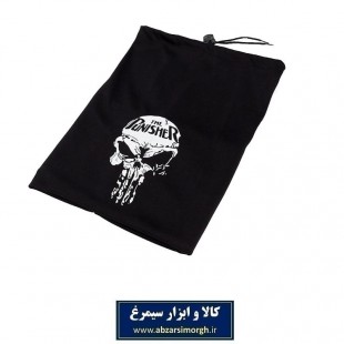 کلاه اسکارف پارچه ای مشکی Punisher پانیشر CKL-005