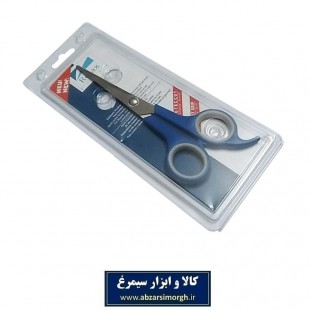 قیچی آرایشی  یا آرایشگری کات تک دم Relax ریلکس ۱۸ سانت آبی HGC-012-3