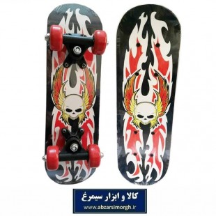اسکیت برد سایز کوچک ۱۲.۵ × ۴۲.۵ سانت تخته ای طرح VSK-001B
