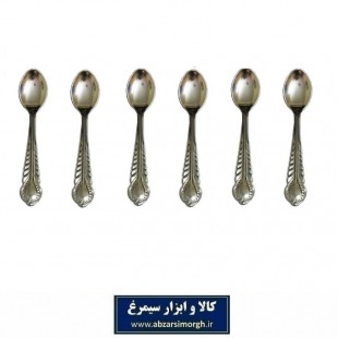 قاشق چایخوری استیل ارزان قیمت تولید چین ست ۶ و ۱۲ عددی HGS-010