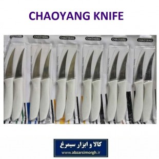چاقو آشپزخانه لیزری منحنی Chaoyang چائویانگ سفید فروش تک و جین HCG-021