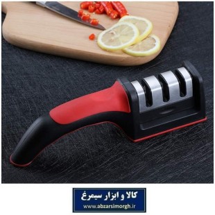 چاقو تیز کن 3 تیغه Rong Sheng با یک کارد اشانتیون HCG-023