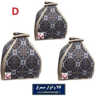 ست کیف و کاور دیگ و قابلمه مدل D طرح سنتی و جاجیم 3 عددی HTZ-017