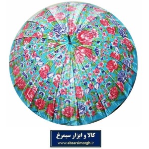 چتر زنانه نقش دار طرح E دسته عصایی ۱۶ فنر HCH-030