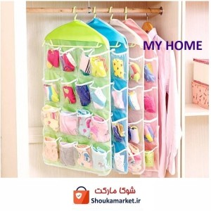 جاجورابی و نظم دهنده اکسسوری آویزی 16 خانه My Home مای هوم HOR-055