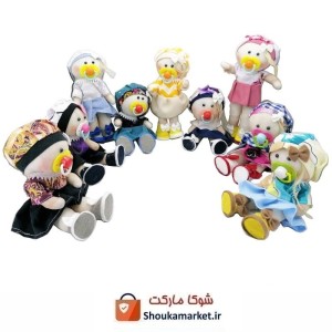 عروسک پارچه ای قد ۲۳ سانت با قابلیت نشستن TAR-009