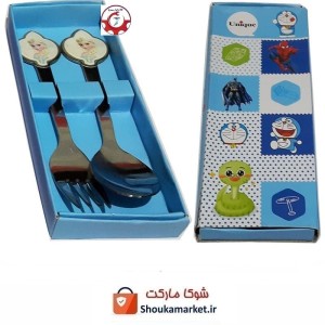 ست قاشق و چنگال کودک Unique یونیک طرح Elsa السا HGS-015