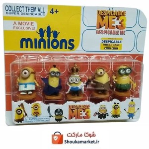 اسباب بازی و تاپر Minions مینیون ها ۵ عددی TAR-010