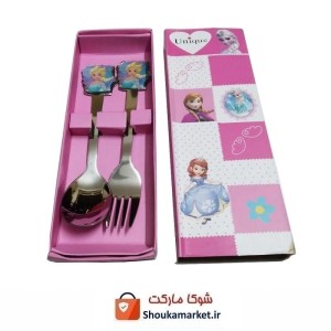 قاشق چنگال کودک یونیک Unique آنا Frozen فروزن HGS-008