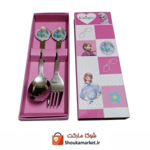 قاشق چنگال کودک یونیک Unique السا Frozen فروزن HGS-007