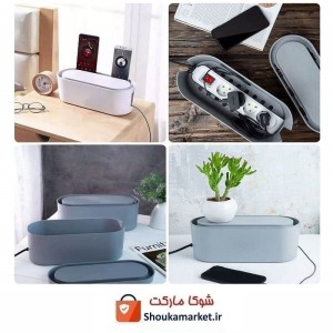 نظم دهنده و ارگانایزر سیم و کابل برق و شارژر گوشی موبایل I Box آی باکس سایز بزرگ EOR-001