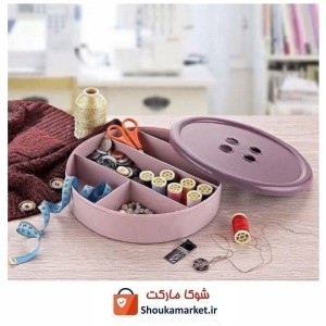 جای نخ، سوزن و لوازم خیاطی طرح دکمه Eight ایت HKH-017