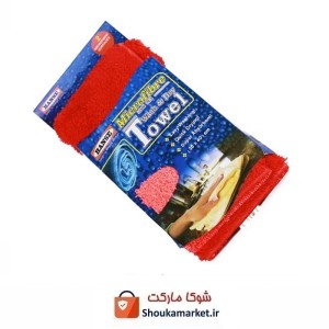 دستمال پولیشی ۲ طرف میکروفایبر Hanse هانس ۳۰ × ۴۰ سانت HTZ-008