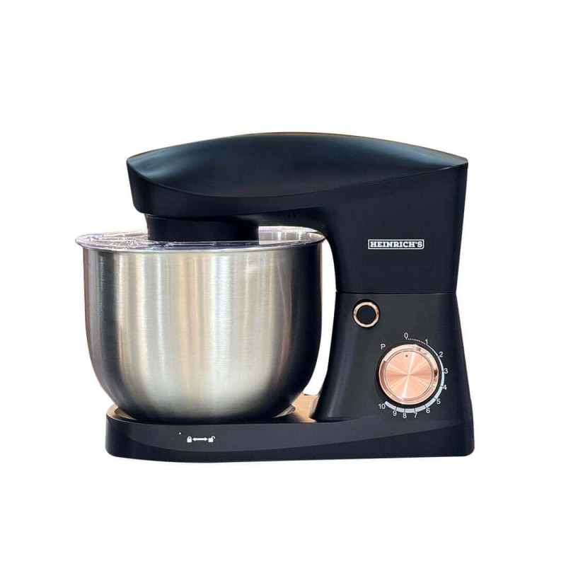 همزن کاسه دار 6 لیتری هنریچ مدل KM8077 رنگ مشکی