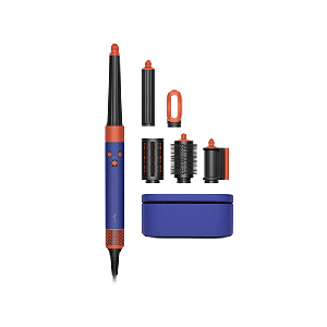 سشوار برس دار حالت دهنده دایسون مدل Airwrap HS08 رنگ آبی نارنجی