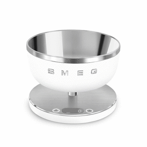 ترازو دیجیتال آشپزخانه اسمگ رنگ سفید مات مدل KSC01