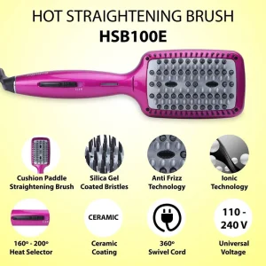 برس حرارتی صاف‌کننده مو بابیلیس مدل HSB100E