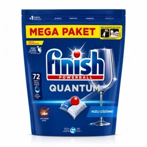 قرص ماشین ظرفشویی فینیش مدل QUANTUM بسته 72عددی